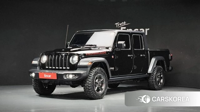 Jeep Gladiator (JT) 2021 Черный из Кореи
