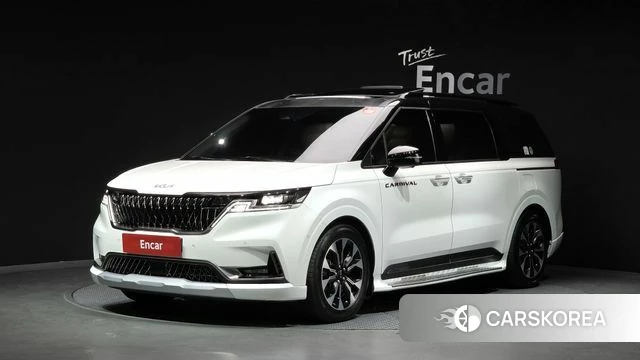Kia Carnival 4th generation 2022 Белый из Кореи