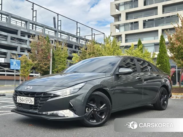 Hyundai Avante (CN7) 2022 Серый из Кореи
