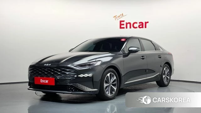 Kia K8 Hybrid 2023 Серый из Кореи