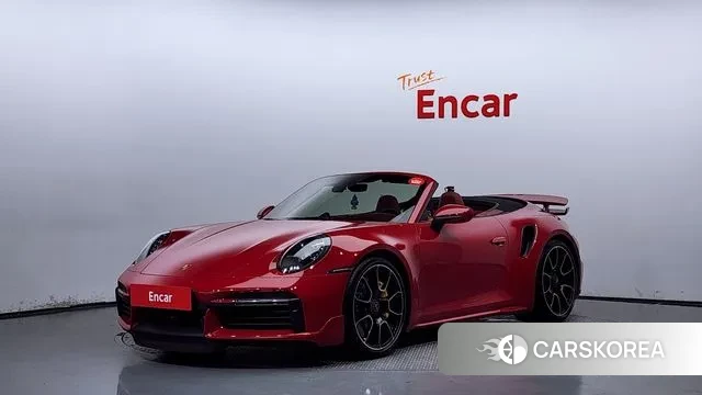 Porsche 911(992) 2022 Красный из Кореи