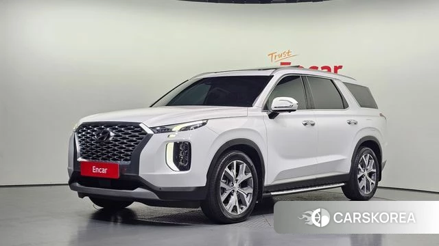 Hyundai Palisade 2021 Белый из Кореи