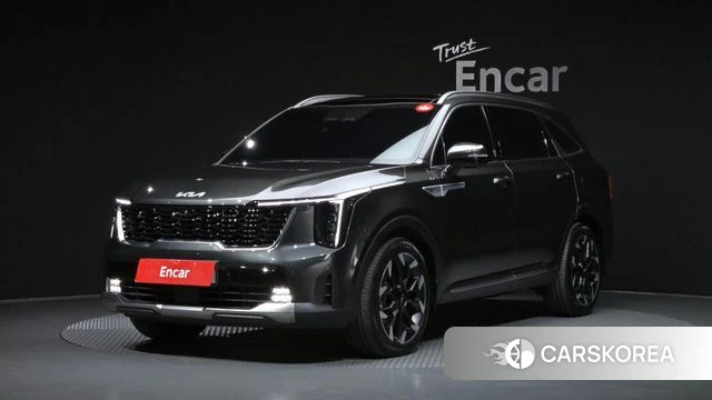 Kia The New Sorento 4th Generation 2024 Серый из Кореи