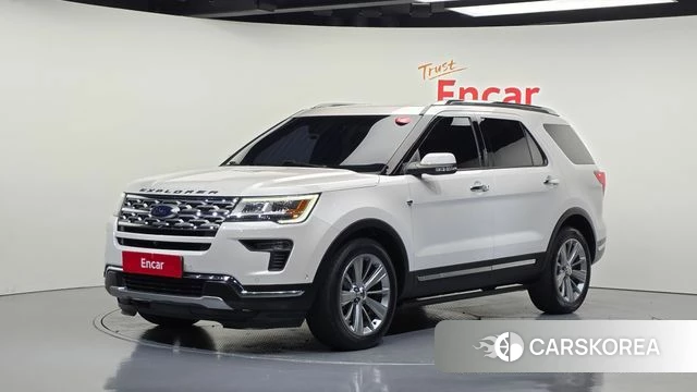 Ford Explorer 2018 Белый из Кореи