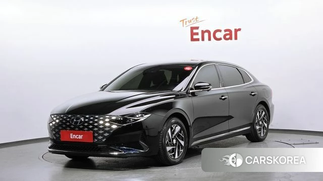 Hyundai The New Grandeur IG Hybrid 2022 Черный из Кореи