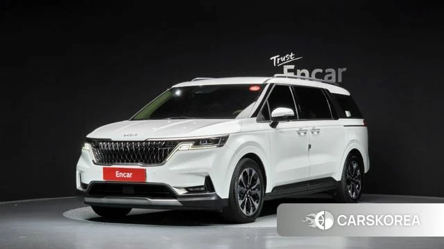 Kia Carnival 4th generation 2021 Белый из Кореи