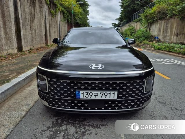 Hyundai Grandeur (GN7) 2023 Черный из Кореи