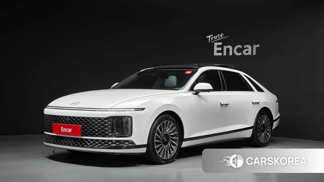 Hyundai Grandeur Hybrid (GN7) 2024 Белый из Кореи