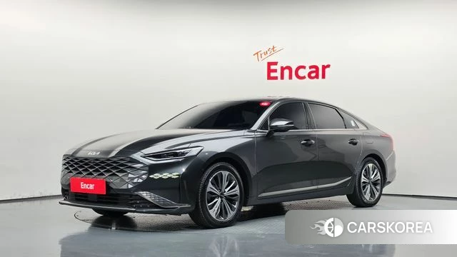 Kia K8 Hybrid 2023 Серый из Кореи