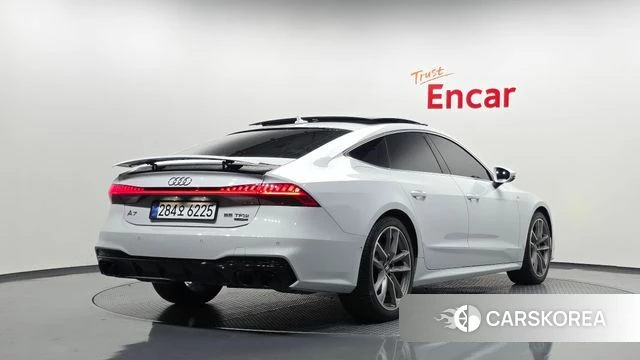 Audi A7 (4K) 2020 Белый из Кореи