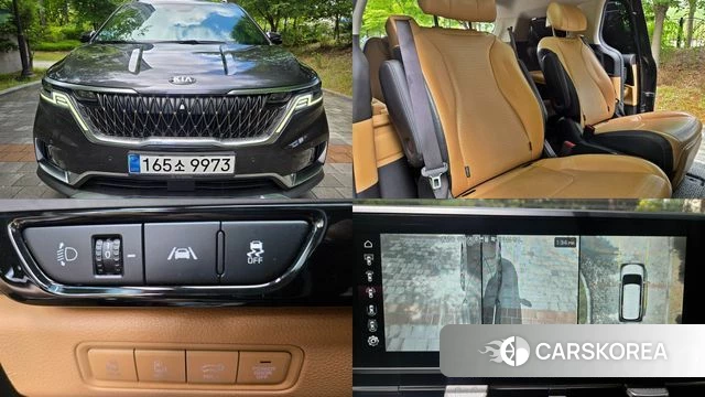 Kia Carnival 4th generation 2020 Серый из Кореи