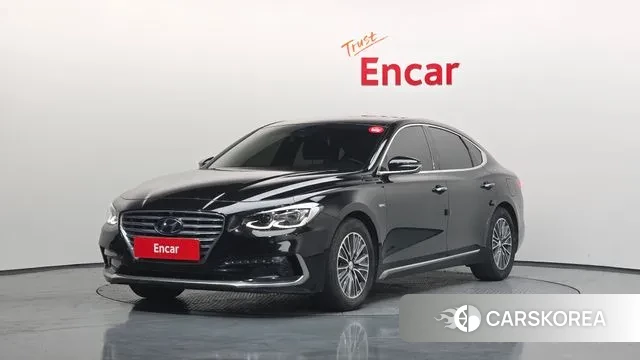 Hyundai Grandeur IG Hybrid 2019 Черный из Кореи