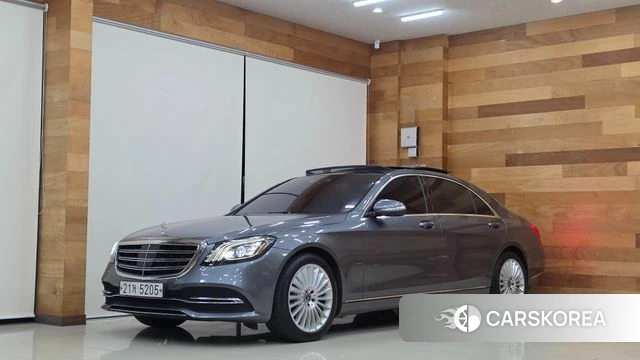 Mercedes-Benz S-Class W222 2019 Серый из Кореи
