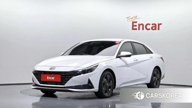 Hyundai Avante (CN7) 2022 Белый из Кореи