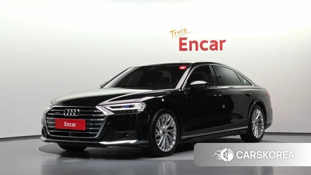 Audi A8 (D5) 2021 Черный из Кореи