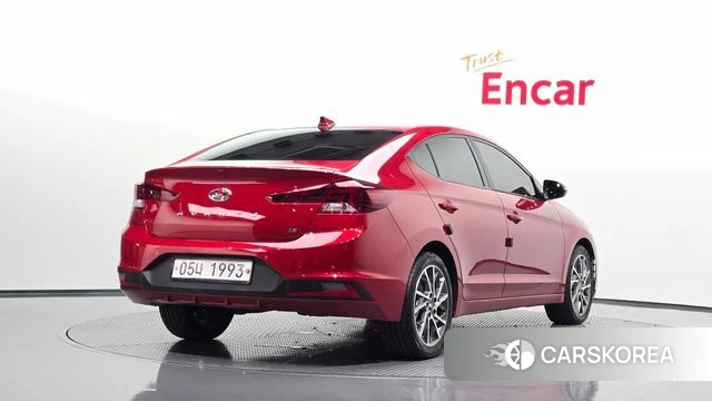 Hyundai The New Avante AD 2019 Красный из Кореи