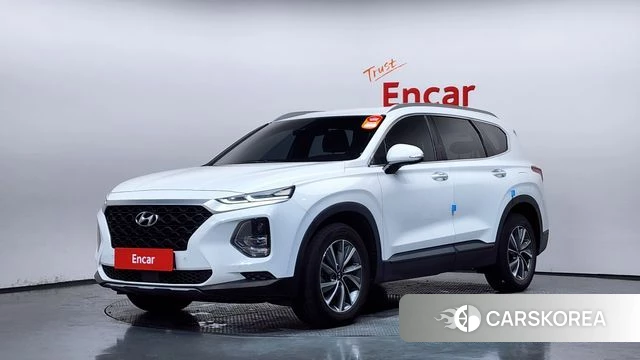 Hyundai Santa Fe TM 2018 Белый из Кореи