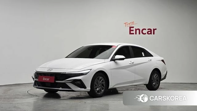 Hyundai The New Avante (CN7) 2025 Белый из Кореи