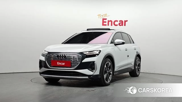Audi Q4 e-Tron (F4) 2022 Белый из Кореи