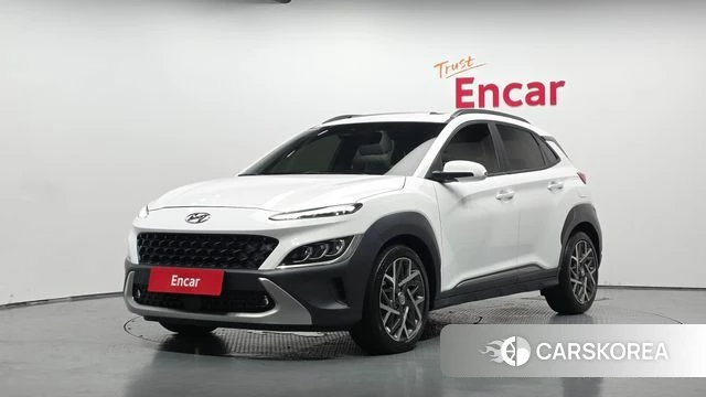 Hyundai The New Kona Hybrid 2022 Белый из Кореи
