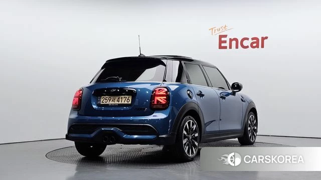 Mini Cooper S 2022 Синий из Кореи