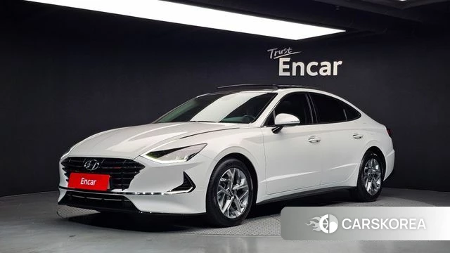 Hyundai Sonata (DN8) 2019 Белый из Кореи