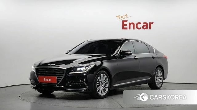 Genesis G80 2018 Черный из Кореи