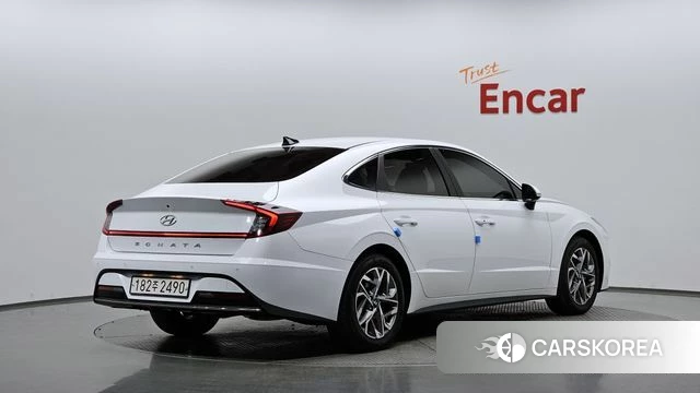 Hyundai Sonata (DN8) 2022 Белый из Кореи