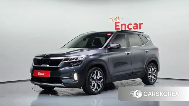 Kia Seltos 2021 Синий из Кореи