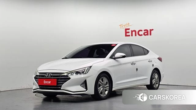 Hyundai The New Avante AD 2019 Белый из Кореи, фото 2