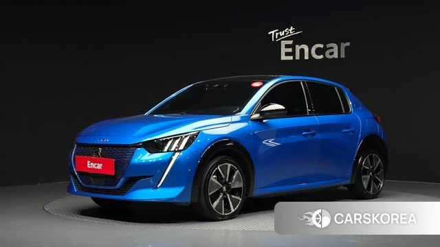 Peugeot e-208 second Generation 2021 Синий из Кореи