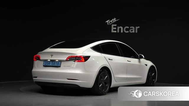 Tesla Model 3 2021 Белый из Кореи