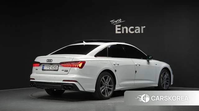 Audi A6 (C8) 2023 Белый из Кореи