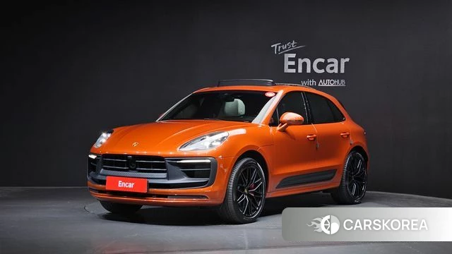 Porsche Macan 2022 Оранжевый из Кореи