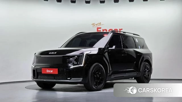 Kia EV9 2025 Черный из Кореи