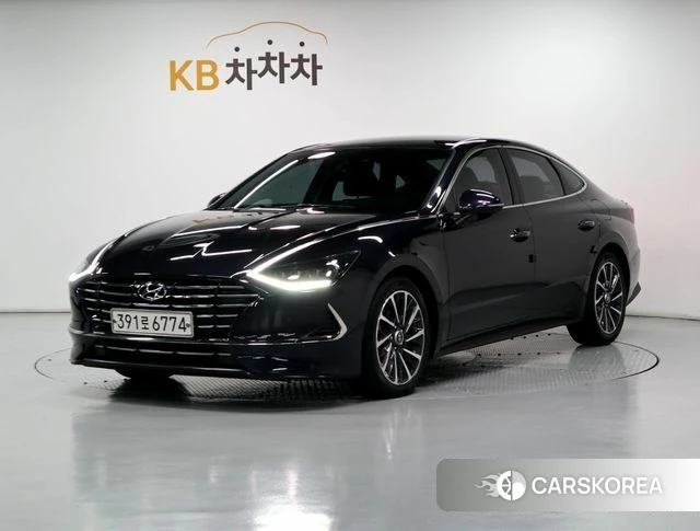 Hyundai Sonata (DN8) 2021 Синий из Кореи