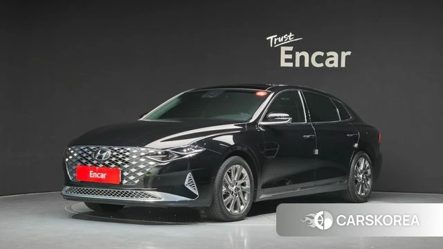 Hyundai The New Grandeur IG Hybrid 2021 Черный из Кореи