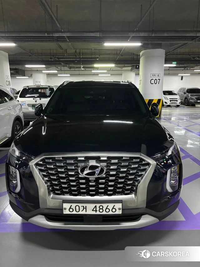 Hyundai Palisade 2019 Синий из Кореи