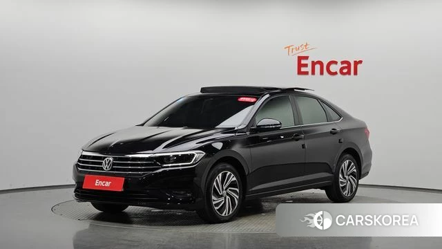 Volkswagen 7th Generation of Jetta 2021 Черный из Кореи