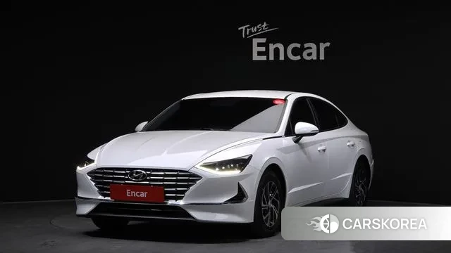 Hyundai Sonata Hybrid (DN8) 2021 Белый из Кореи