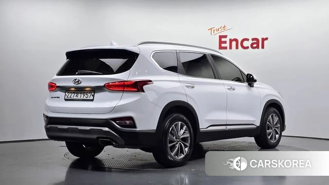 Hyundai Santa Fe TM 2020 Белый из Кореи