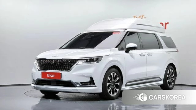 Kia Carnival 4th generation 2021 Белый из Кореи