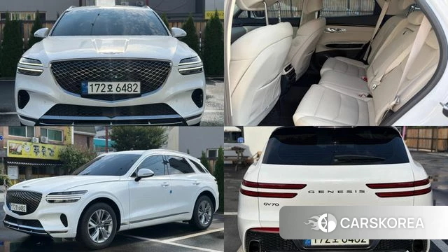 Genesis GV70 2022 Белый из Кореи