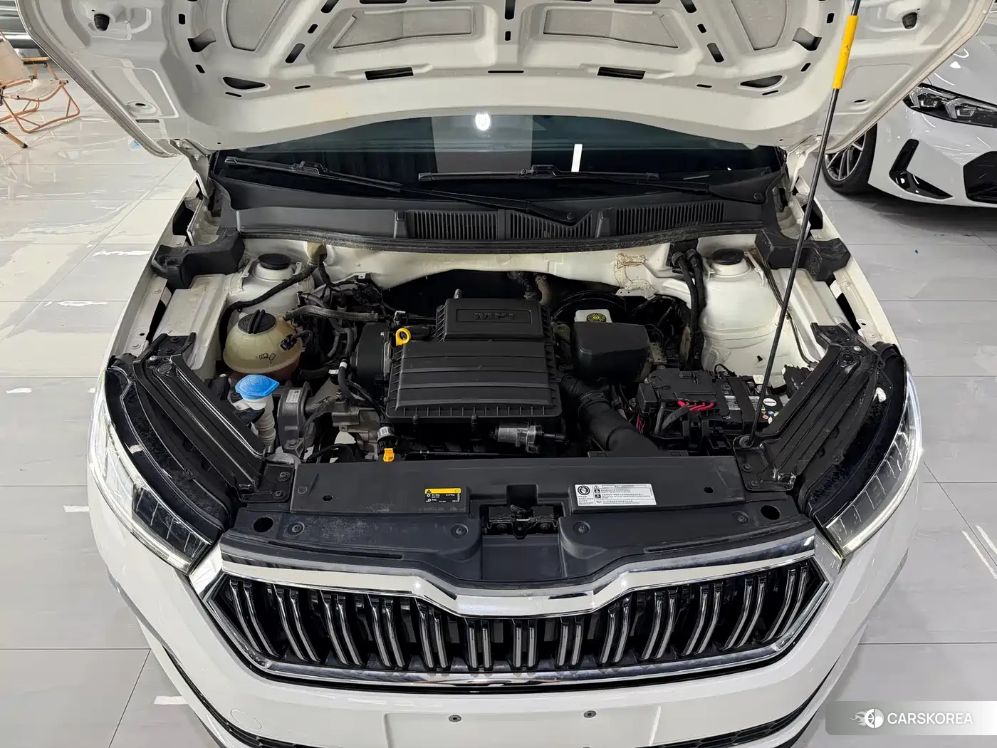 Skoda Kamiq 2023 Белый из Китая