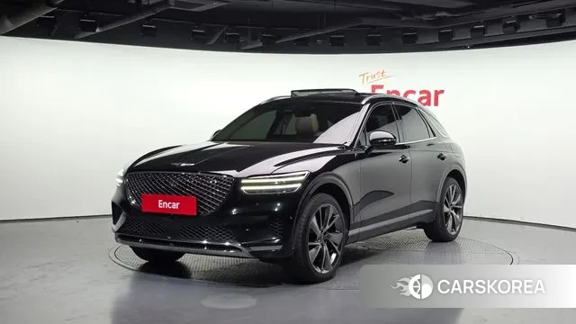 Genesis GV70 2021 Черный из Кореи