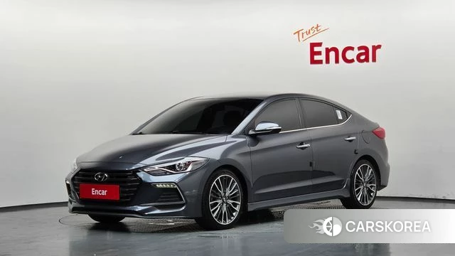 Hyundai Avante AD 2018 Серый из Кореи