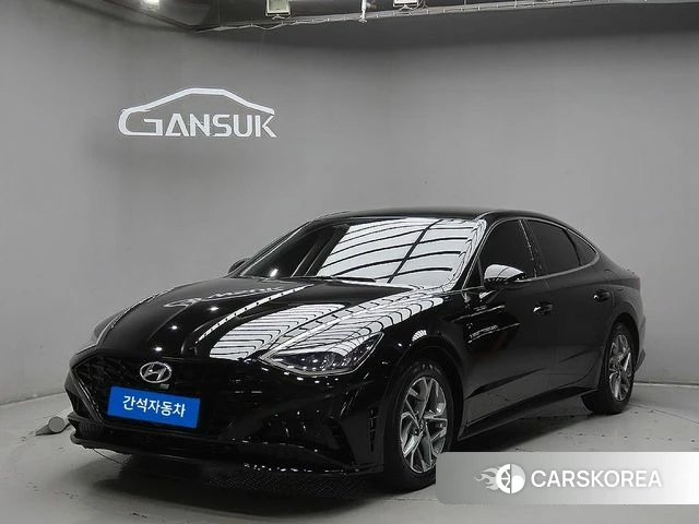 Hyundai Sonata Hybrid (DN8) 2021 Черный из Кореи
