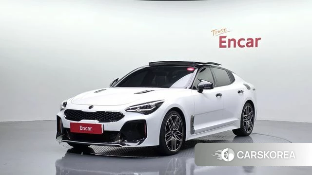 Kia Stinger 2019 Белый из Кореи