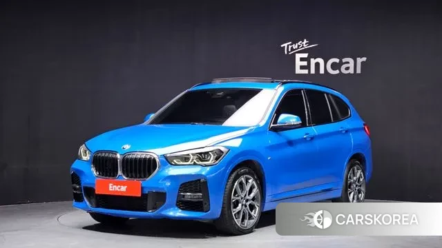BMW X1 (F48) 2022 Синий из Кореи