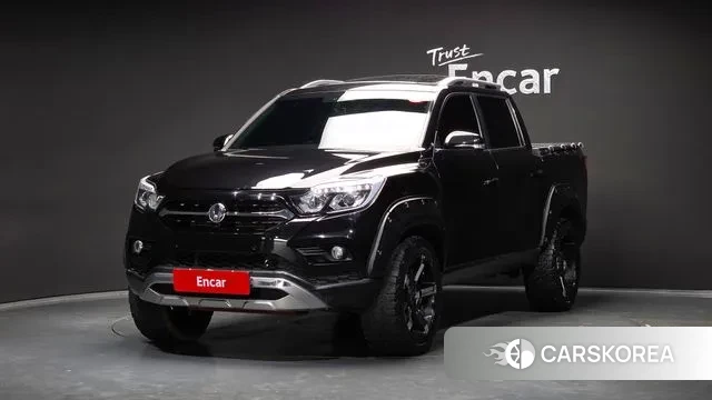 Ssangyong Rexton Sports 2018 Черный из Кореи